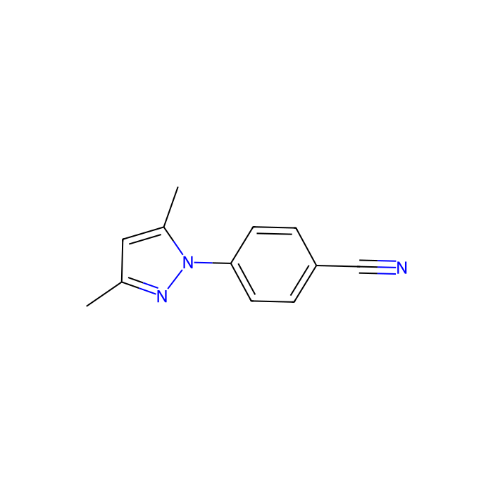 4-(3,5-Dimethylpyrazol-1-yl)benzonitrile - ≥98% CAS No(56935-79-6) by Aladdin Scientific