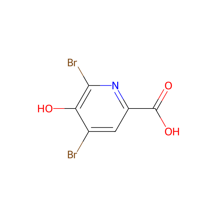 4,6-Dibromo-5-hydroxypicolinic acid - ≥98% CAS No(64354-26-3) by Aladdin Scientific