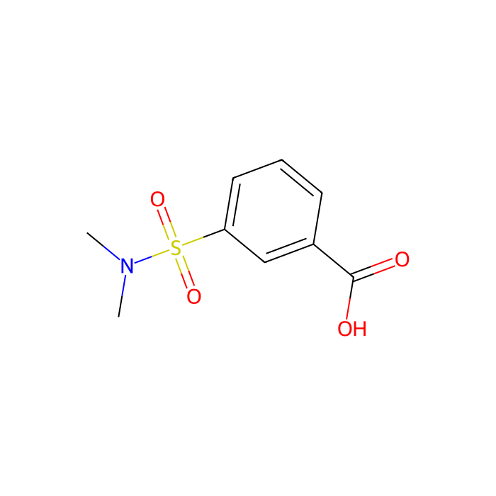 3-Dimethylsulfamoylbenzoic acid - ≥98% CAS No(7326-73-0) by Aladdin Scientific