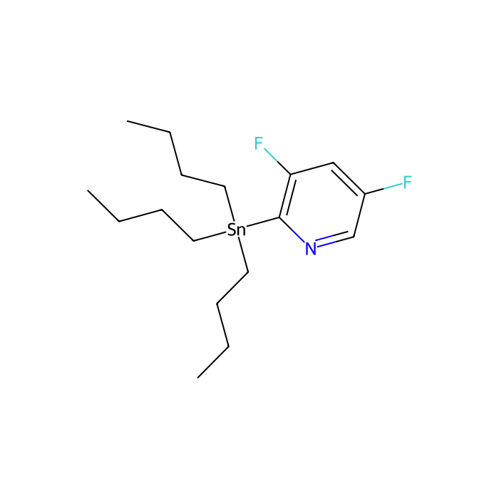 3,5-Difluoro-2-tributylstannylpyridine - ≥95% CAS No(765917-25-7) by Aladdin Scientific