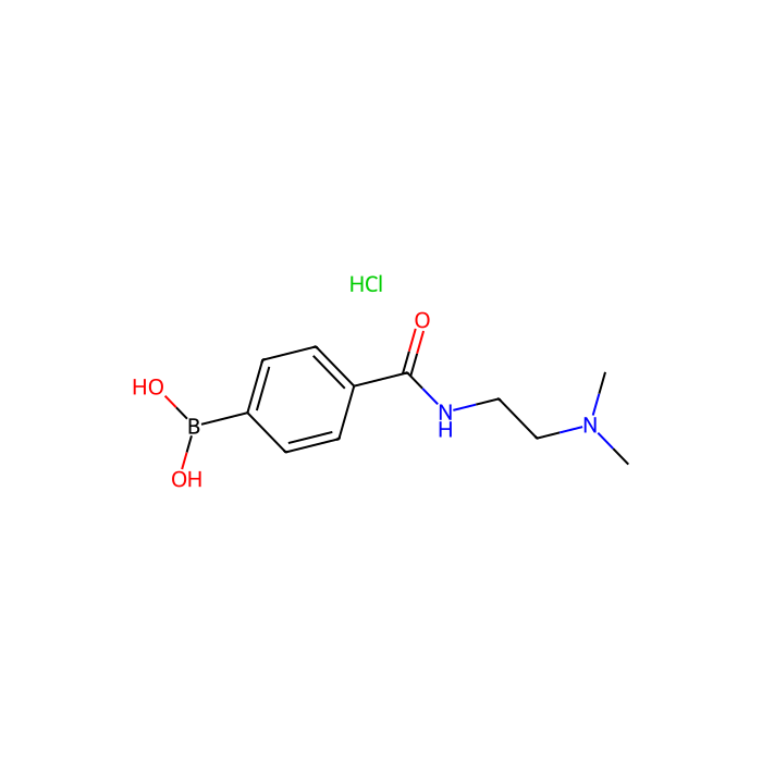 4-(2-(Dimethylamino)ethylcarbamoyl)phenylboronic acid, HCl - ≥98% CAS No(850568-22-8) by Aladdin Scientific
