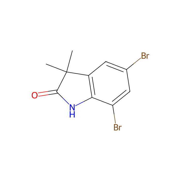 5,7-Dibromo-3,3-dimethyloxindole - ≥96% CAS No(872271-71-1) by Aladdin Scientific