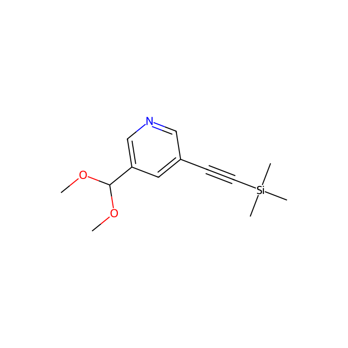 3-Dimethoxymethyl-5-trimethylsilanylethynyl-pyridine - ≥95% CAS No(879326-80-4) by Aladdin Scientific