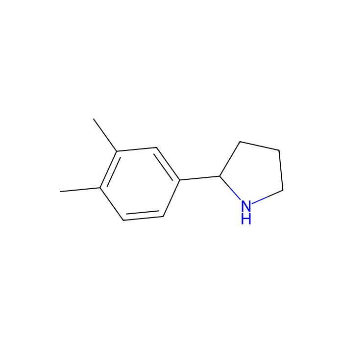 2-(3,4-Dimethylphenyl)pyrrolidine - ≥95% CAS No(881040-12-6) by Aladdin Scientific