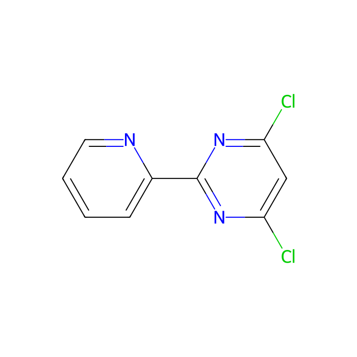 4,6-Dichloro-2-(pyridin-2-yl)pyrimidine - ≥96% CAS No(10235-65-1) by Aladdin Scientific