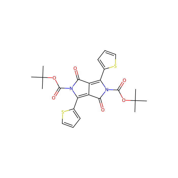 Di-tert-butyl 1,4-dioxo-3,6-di(thiophen-2-yl)pyrrolo[3,4-c]pyrrole-2,5(1H,4H)-dicarboxylate - ≥95% CAS No(1046864-83-8) by Aladdin Scientific