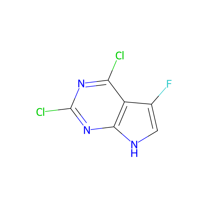 2,4-Dichloro-5-fluoro-7H-pyrrolo[2,3-d]pyrimidine - ≥98% CAS No(1053228-29-7) by Aladdin Scientific