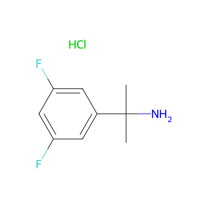 2-(3,5-Difluorophenyl)propan-2-amine hydrochloride - ≥98% CAS No(1063733-81-2) by Aladdin Scientific
