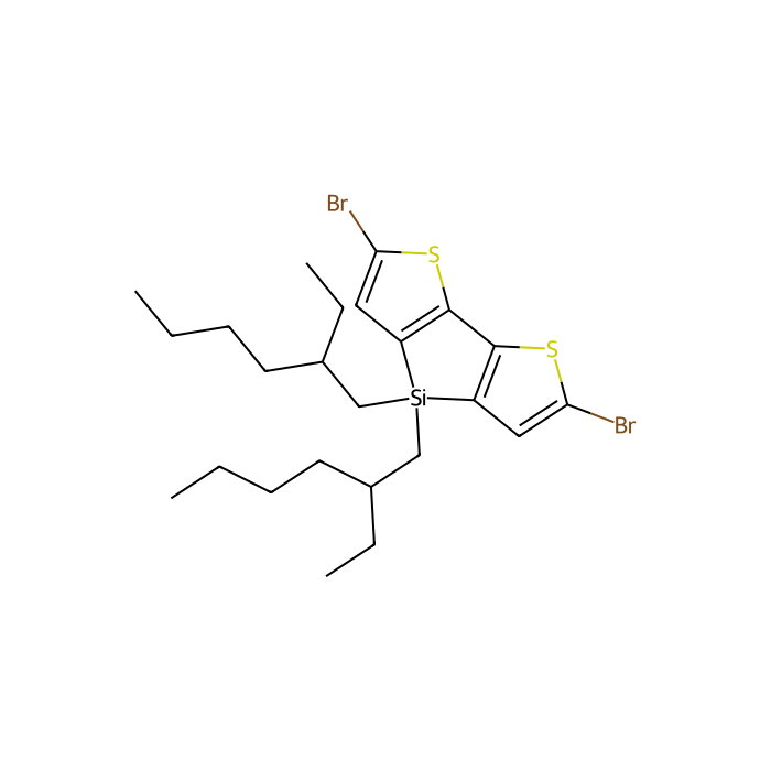 2,6-Dibromo-4,4-bis(2-ethylhexyl)-4H-silolo[3,2-b:4,5-b']dithiophene - ≥97% CAS No(1089687-05-7) by Aladdin Scientific
