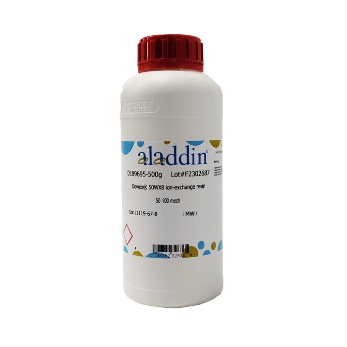 Dowex® 50WX8 ion-exchange resin  - 50-100 mesh CAS No(11119-67-8) by Aladdin Scientific