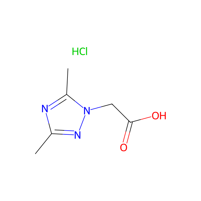 2-(3,5-Dimethyl-1H-1,2,4-triazol-1-yl)acetic acid hydrochloride - ≥95% CAS No(1187927-35-0) by Aladdin Scientific