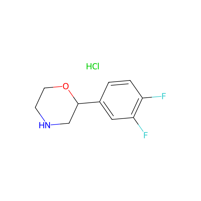 2-(3,4-Difluorophenyl)morpholine hydrochloride - ≥95% CAS No(1251033-05-2) by Aladdin Scientific