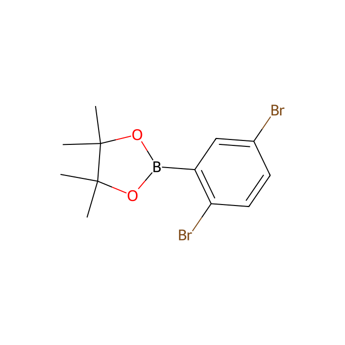 2-(2,5-Dibromophenyl)-4,4,5,5-tetramethyl-1,3,2-dioxaborolane - ≥97% CAS No(1256781-64-2) by Aladdin Scientific