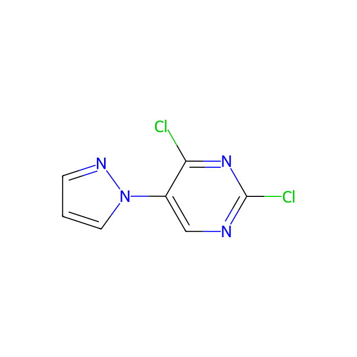 2,4-Dichloro-5-(1H-pyrazol-1-yl)pyrimidine - ≥95% CAS No(1260860-26-1) by Aladdin Scientific