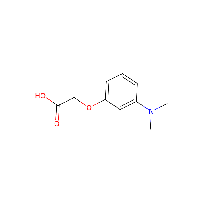 2-(3-(Dimethylamino)phenoxy)acetic acid - ≥98% CAS No(150188-64-0) by Aladdin Scientific