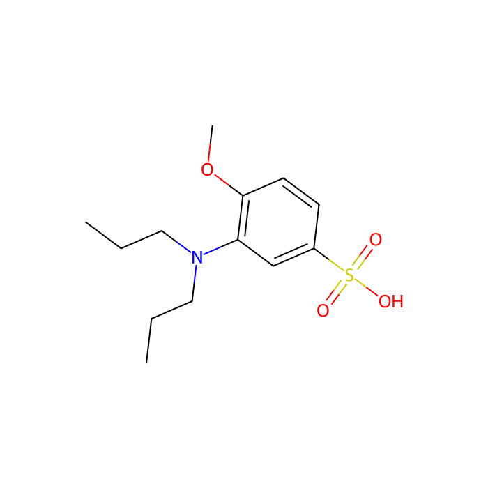 3-(Dipropylamino)-4-methoxybenzenesulfonic acid - ≥95% CAS No(153086-37-4) by Aladdin Scientific