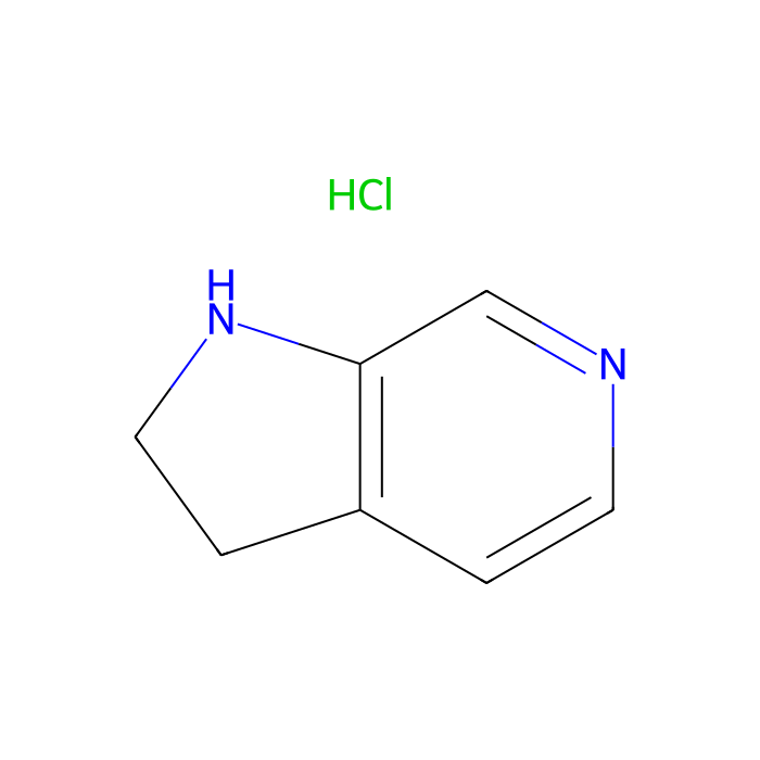 2,3-Dihydro-1H-pyrrolo[2,3-c]pyridine hydrochloride - ≥95% CAS No(1610028-39-1) by Aladdin Scientific