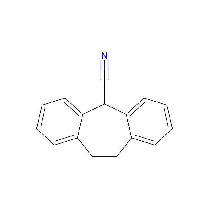 10,11-Dihydro-5H-dibenzo[a,d]cycloheptene-5-carbonitrile - ≥95% CAS No(1729-63-1) by Aladdin Scientific