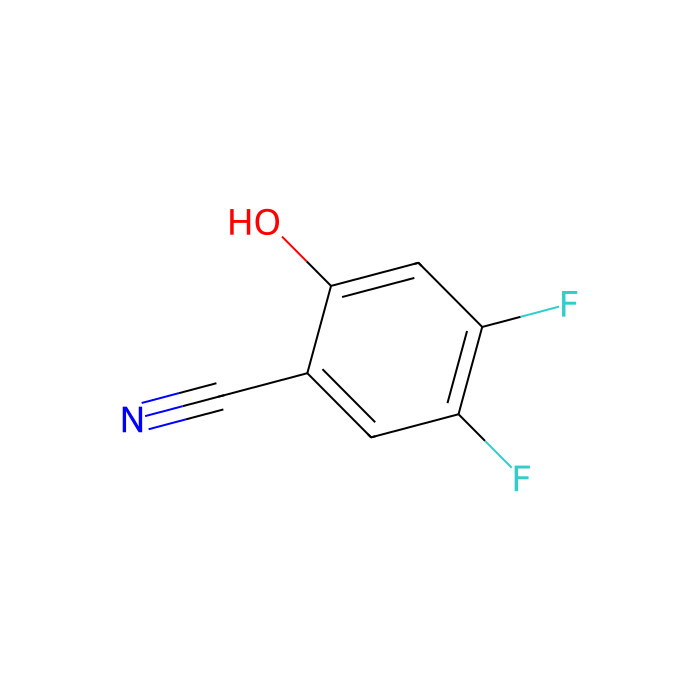 4,5-Difluoro-2-hydroxybenzonitrile - ≥98% CAS No(186590-36-3) by Aladdin Scientific