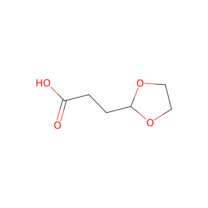 3-(1,3-Dioxolan-2-yl)propanoic acid - ≥95% CAS No(4388-56-1) by Aladdin Scientific