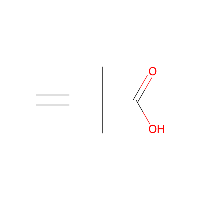 2,2-Dimethylbut-3-ynoic acid - ≥95% CAS No(56663-76-4) by Aladdin Scientific