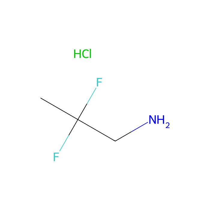 2,2-Difluoropropan-1-amine hydrochloride - ≥97% CAS No(868241-48-9) by Aladdin Scientific