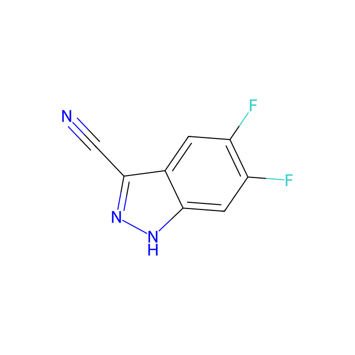 5,6-Difluoro-1H-indazole-3-carbonitrile - ≥97% CAS No(885278-36-4) by Aladdin Scientific