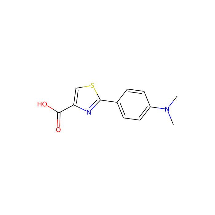 2-(4-(Dimethylamino)phenyl)thiazole-4-carboxylic acid - ≥98% CAS No(955400-50-7) by Aladdin Scientific
