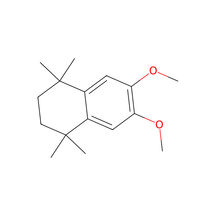 6,7-Dimethoxy-1,1,4,4-tetramethyl-1,2,3,4-tetrahydronaphthalene - ≥98% CAS No(22825-00-9) by Aladdin Scientific