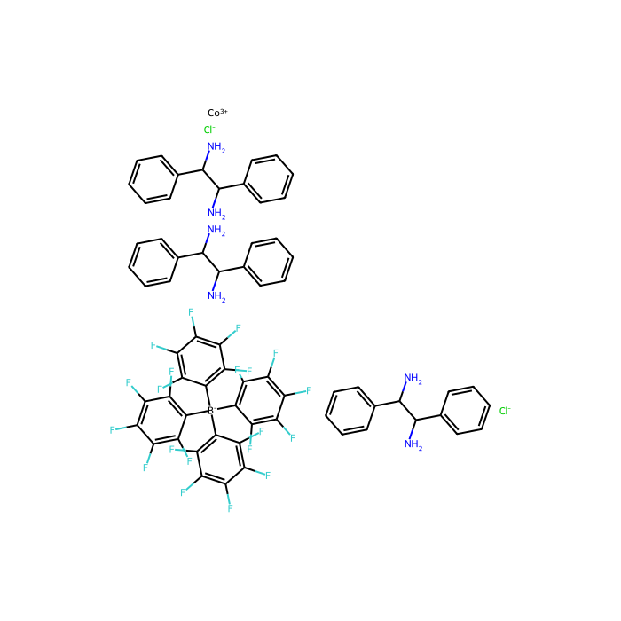 delta-Tris[(1S,2S)-1,2-diphenyl-1,2-ethanediamine]cobalt(III) chloride tetrakis(2,3,4,5,6-pentafluorophenyl)borate trihydrate SKJ-3 - ≥95% CAS No(1867120-15-7) by Aladdin Scientific