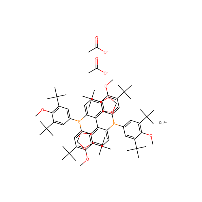 Diacetato{(S)-(+)-5,5''-bis[di(3,5-di-t-butyl-4-methoxyphenyl)phosphino]-4,4''-bi-1,3-benzodioxole}ruthenium(II) Ru(OAc)2[(S)-dtbm-segphos®] - ≥95% CAS No(1025476-84-9) by Aladdin Scientific