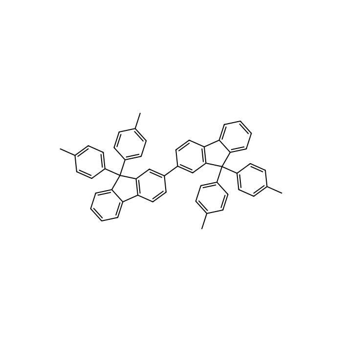 2-[9,9-Di(4-methylphenyl)-fluoren-2-yl]-9,9-di(4-methylphenyl)fluorene - ≥97%(HPLC) CAS No(854046-47-2) by Aladdin Scientific