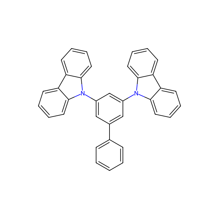 3,5-Di(9H-carbazol-9-yl)biphenyl - sublimed grade, ≥99%(HPLC) CAS No(750573-28-5) by Aladdin Scientific