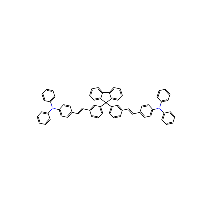 2,7-Bis[4-(diphenylamino)styryl]-9,9-spirobifluorene - ≥98% CAS No(436798-89-9) by Aladdin Scientific