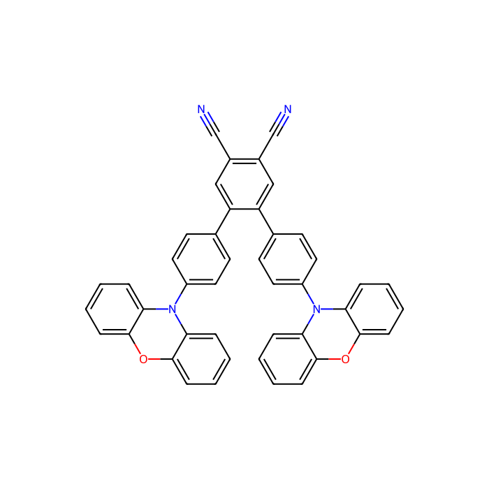 4,4''-Di-10H-phenoxazin-10-yl[1,1':2',1''-terphenyl]-4',5'-dicarbonitrile - sublimed grade, ≥98% CAS No(1784766-39-7) by Aladdin Scientific
