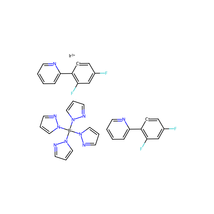 Bis(2,4-difluorophenylpyridinato)tetrakis(1-pyrazolyl)borate iridium(III) - ≥99%(HPLC) CAS No(664374-03-2) by Aladdin Scientific