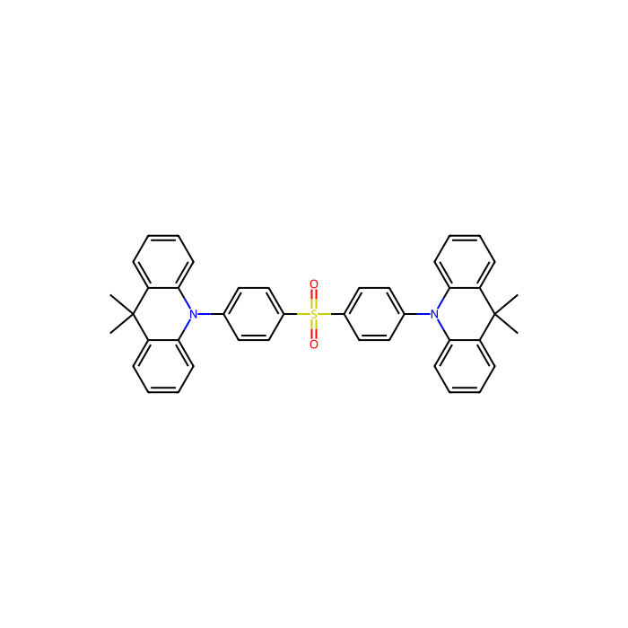 Bis[4-(9,9-dimethyl-9,10-dihydroacridine)phenyl]solfone - sublimed grade, ≥99% CAS No(1477512-32-5) by Aladdin Scientific