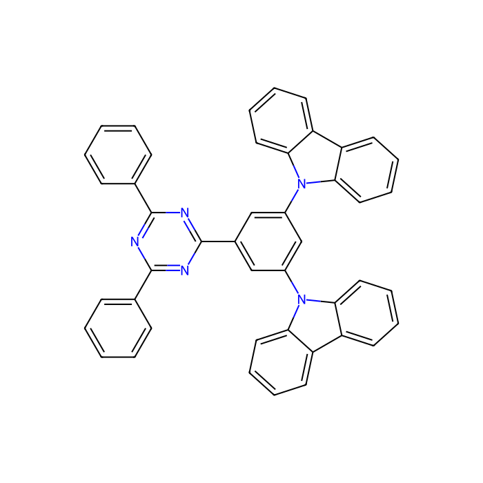 9,9'-(5-(4,6-diphenyl-1,3,5-triazin-2-yl)-1,3-phenylene)bis(9H-carbazole) - sublimed grade, ≥99%(HPLC) CAS No(1106730-48-6) by Aladdin Scientific