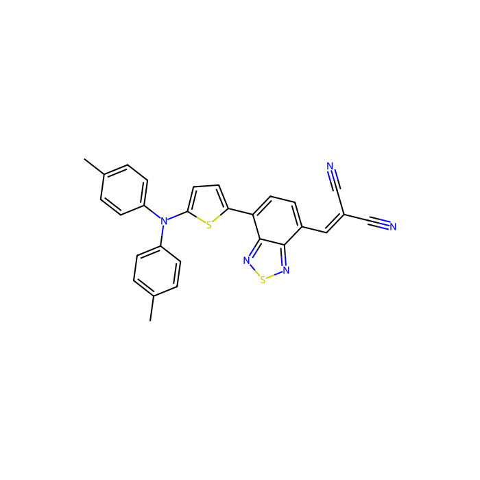 2-((7-(5-(di-p-tolylamino)thiophen-2-yl)benzo[c ][1,2,5]thiadiazol-4-yl)methylene)malononitrile - ≥99%(HPLC) CAS No(1335150-09-8) by Aladdin Scientific