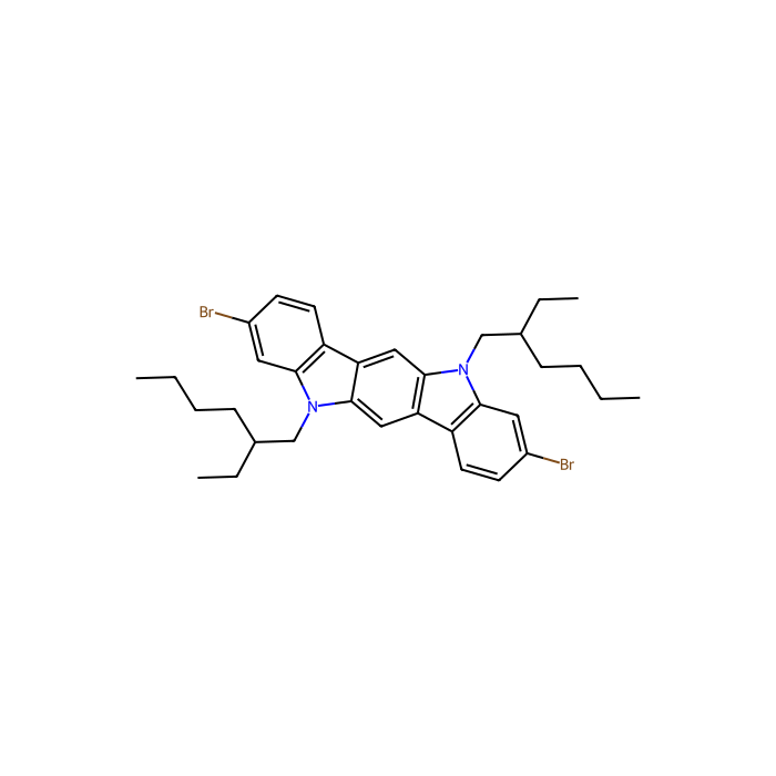 3,9-Dibromo-5,11-bis(2-ethylhexyl)-5,11dihydroindolo[3,2-b]carbazole - ≥97%(HPLC) CAS No(882066-04-8) by Aladdin Scientific