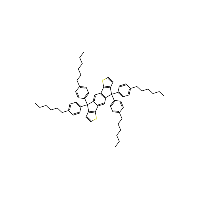 4,9-Dihydro-4,4,9,9-tetrakis(4-hexylphenyl)-s-indaceno[1,2-b :5,6-b' ]dithiophene - ≥98%(HPLC) CAS No(1049034-67-4) by Aladdin Scientific