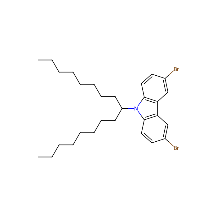 3,6-Dibromo-9-(heptadecan-9-yl)-9H-carbazole - ≥98%(HPLC) CAS No(1268491-06-0) by Aladdin Scientific
