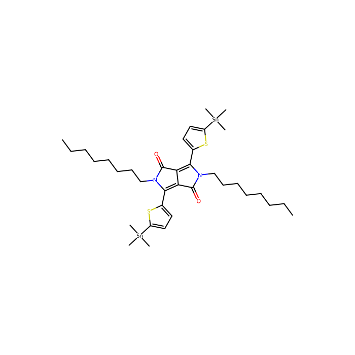 2,5-Dioctyl-3,6-bis(5-(trimethylstannyl)thiophen-2-yl)pyrrolo[3,4-c] pyrrole-1,4(2H,5H)-dione - ≥98% CAS No(1613705-06-8) by Aladdin Scientific