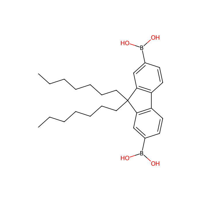 9,9-Diheptylfluorene-2,7-diboronic acid - ≥98% CAS No(916336-19-1) by Aladdin Scientific