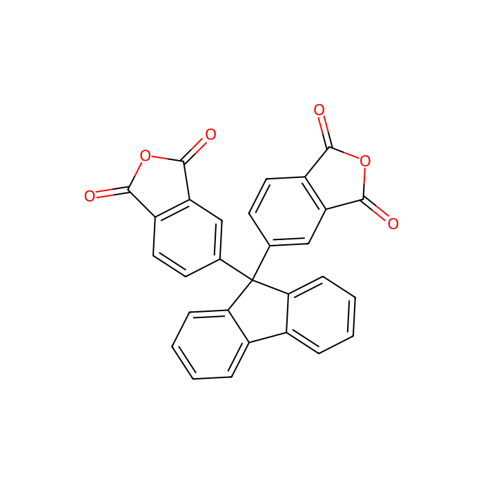 9,9-Bis(3,4-dicarboxyphenyl)fluorene Dianhydride(BPAF) - ≥98% CAS No(135876-30-1) by Aladdin Scientific