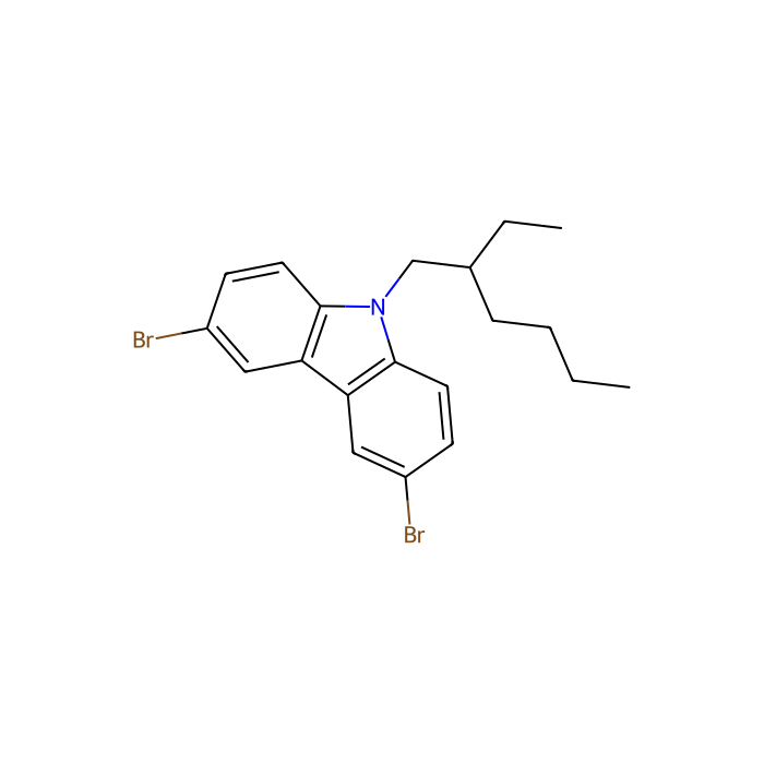 3,6-Dibromo-9-(2-ethylhexyl)carbazole - ≥97% CAS No(173063-52-0) by Aladdin Scientific
