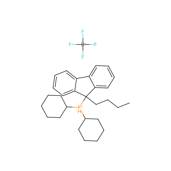 (9-Butyl-9-fluorenyl)dicyclohexylphosphonium tetrafluoroborate - ≥97% CAS No(1007311-98-9) by Aladdin Scientific