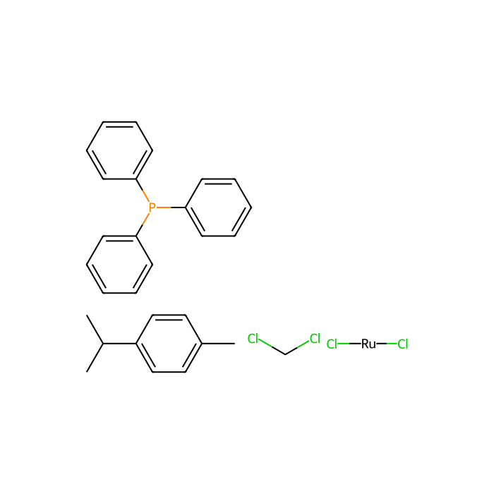 Dichloro(p-cymene)(triphenylphosphane)ruthenium(II) - ≥98% CAS No(52490-94-5) by Aladdin Scientific