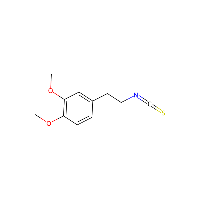 2-(3,4-Dimethoxyphenyl)ethyl isothiocyanate - ≥98% CAS No(21714-25-0) by Aladdin Scientific