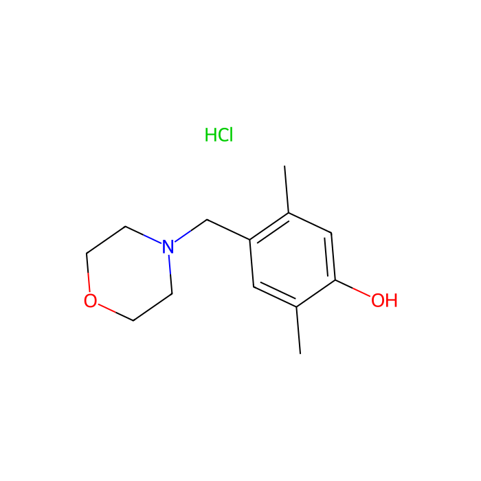 2,5-Dimethyl-4-(4-morpholinylmethyl)phenol hydrochloride hydrate - ≥95% CAS No(33625-43-3) by Aladdin Scientific